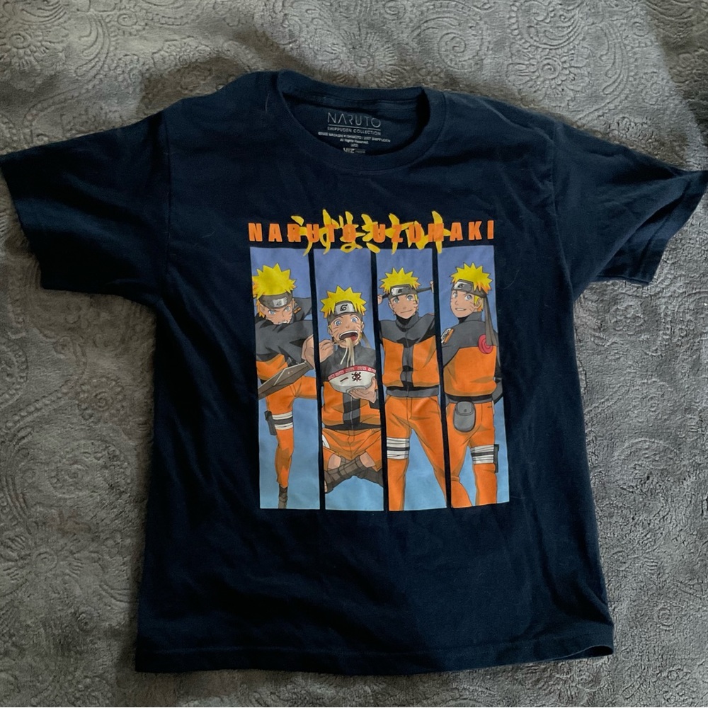 unisex s/m navy naruto short